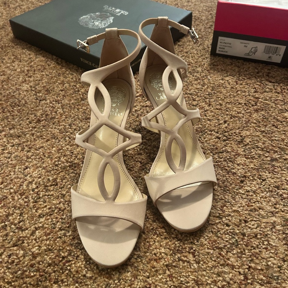 Payto Strappy Sandals Light Beige